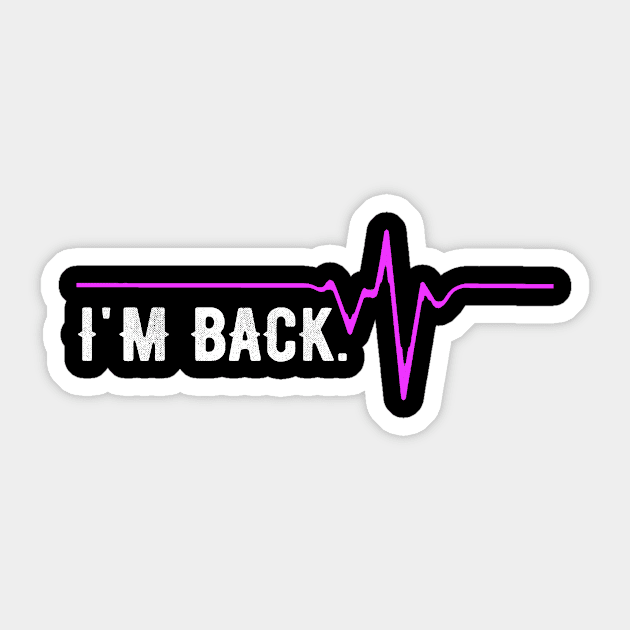 Heart Attack Survivor Recovery Get Well Soon Gift Sticker by OriginalGiftsIdeas